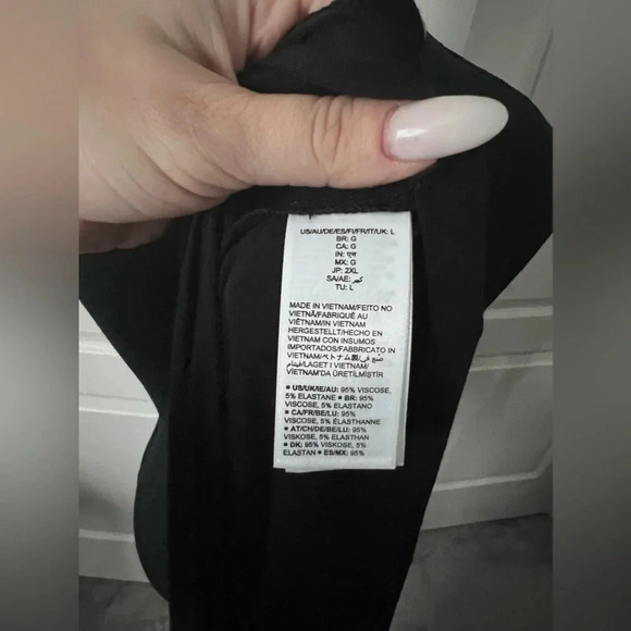 NWT | Amazon Essentials  | Black Swing Tank Dress | Size L - Picture 8 of 8